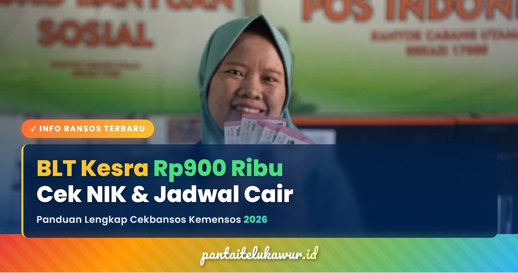 BLT Kesra 900 Ribu - Jadwal Pencairan dan Cara Cek NIK di Cekbansos Kemensos 2026
