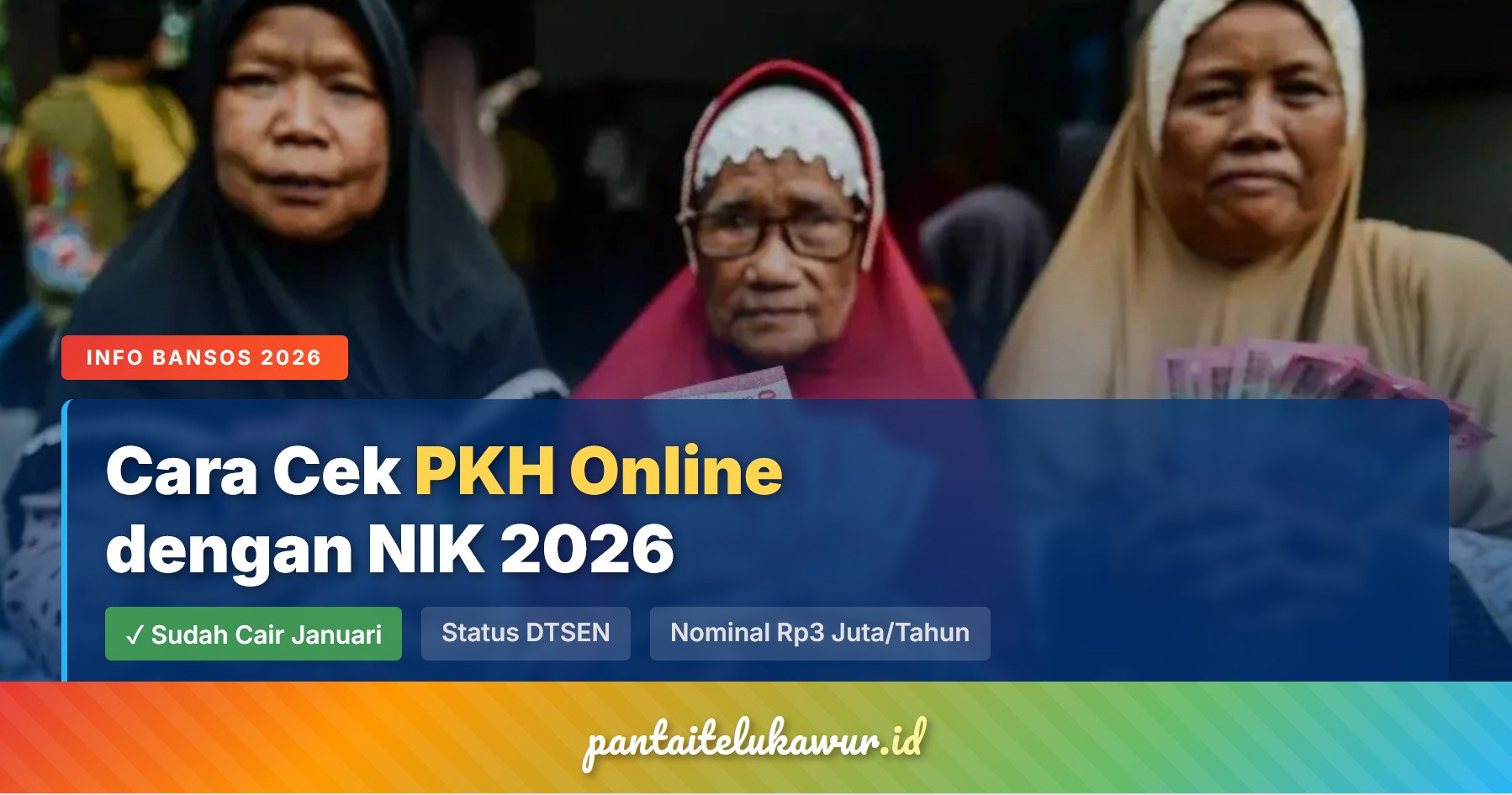 Cara Cek PKH Online dengan NIK 2026, Status DTSEN, Nominal Bantuan, dan Jadwal Cair Januari