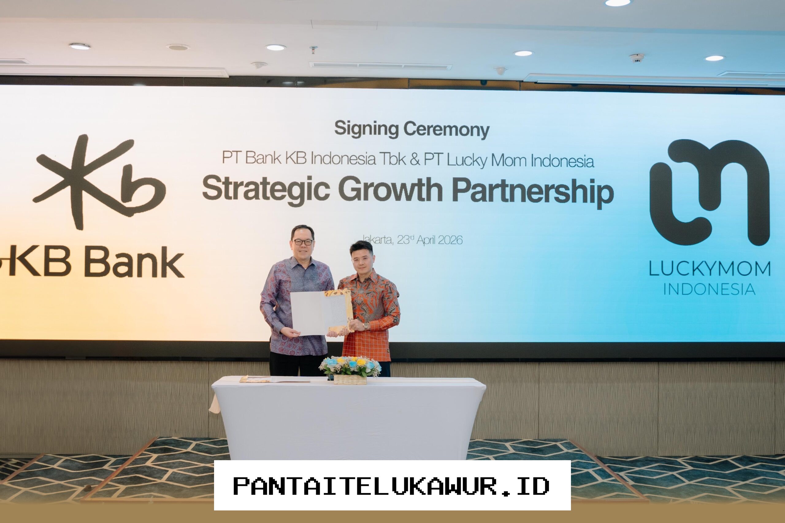 KB Bank dan Lucky Mom Indonesia Teken MoU Pengembangan Program Kemitraan Strategis