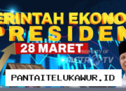 Presiden Perintahkan Kebijakan Ekonomi Nasional pada 28 Maret Mendatang