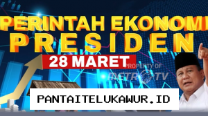 Presiden Perintahkan Kebijakan Ekonomi Nasional pada 28 Maret Mendatang
