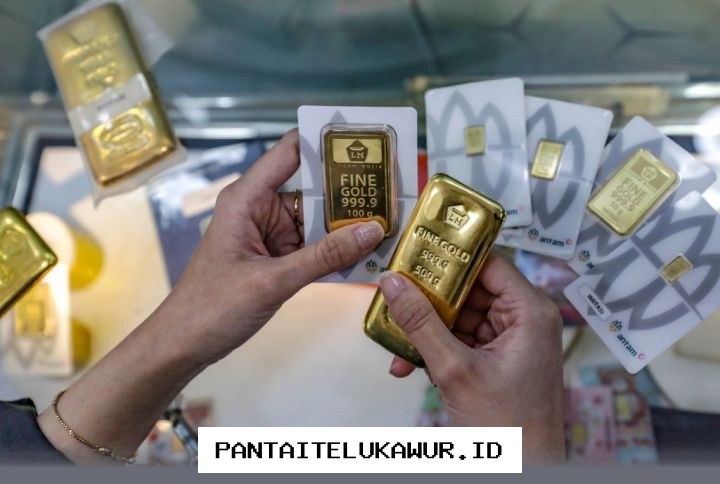 Harga Jual Emas Antam Capai Rp2,764 Juta, Sementara Harga Buyback Turun Tajam Menjadi Rp7.000 per Gram