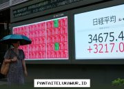 Indeks Saham Asia Mengalami Lonjakan Signifikan, Nikkei Tembus Level Rekor Baru di 65.000 Poin