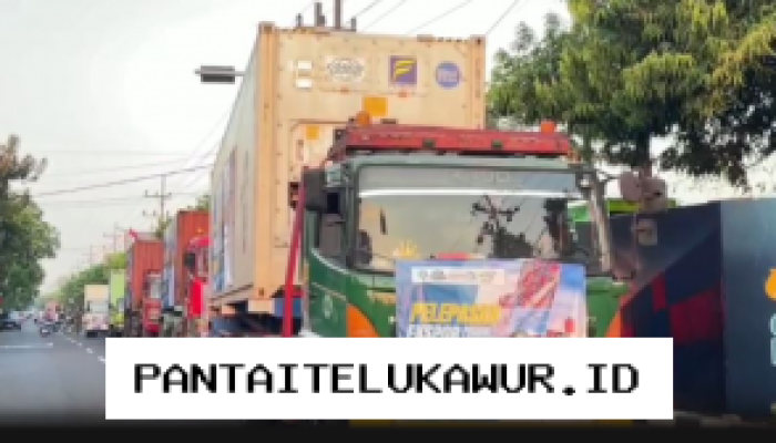 Bupati Lamongan Resmikan Pengiriman Lima Kontainer Barang Produksi Lokal Menuju Pasar Internasional