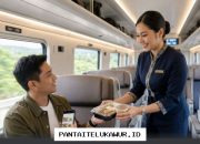 Pesan Makanan di Kereta Api Melalui Aplikasi HP, Langsung Sampai ke Tempat Duduk Anda