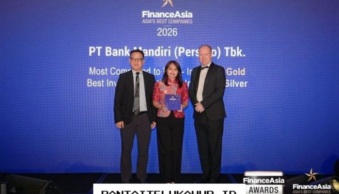Bank Mandiri Dapatkan Penghargaan FinanceAsia 2026 untuk Dorong Pertumbuhan Bisnis Berkelanjutan