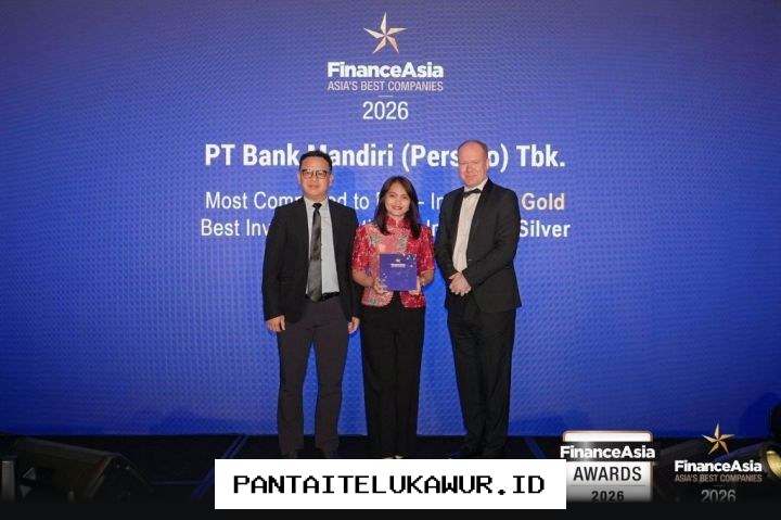 Bank Mandiri Dapatkan Penghargaan FinanceAsia 2026 untuk Dorong Pertumbuhan Bisnis Berkelanjutan