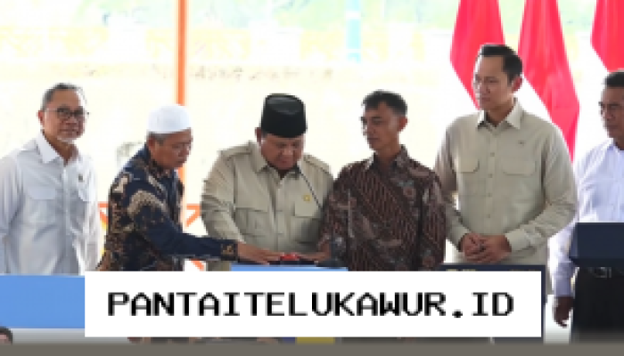 Investasi Bendungan yang Diresmikan Prabowo Tembus Rp9,79 Triliun untuk Kelima Proyek Tersebut