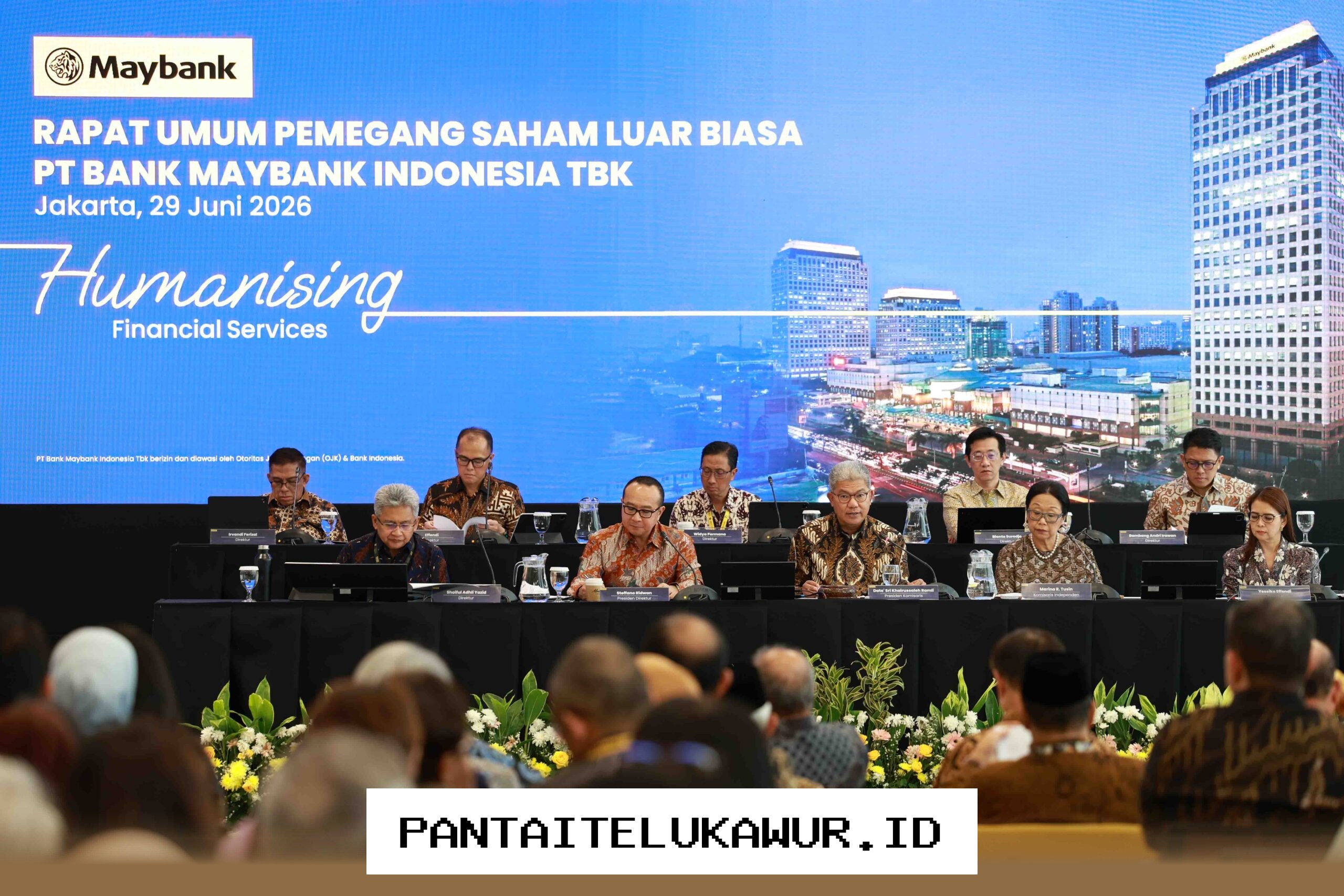 RUPSLB Persetujui Maybank Indonesia (BNII) Sebagai Perusahaan Induk Dalam Struktur Konglomerasi Keuangan Nasional