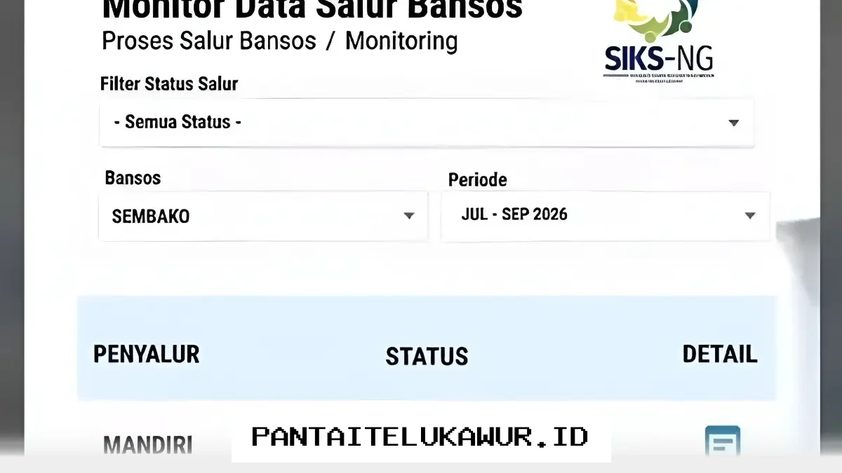 Verifikasi Data Penerima Bansos PKH dan BPNT Tahap 3 Dilakukan Hingga 28 Juli 2026, SIKS-NG Mulai Tampilkan Nama KPM PKH
